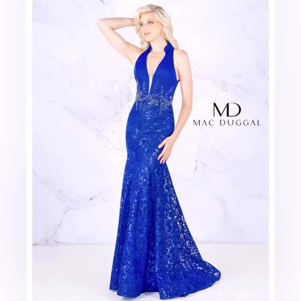 MacDuggal Beaded Gown